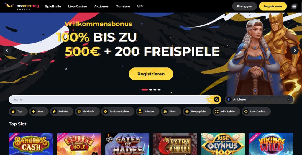 boomerang startseite